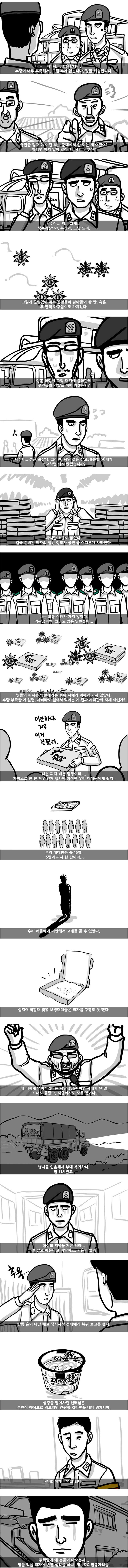 사단장님이 피자 쐈는데 병사들이 굶은 이유 | 인스티즈