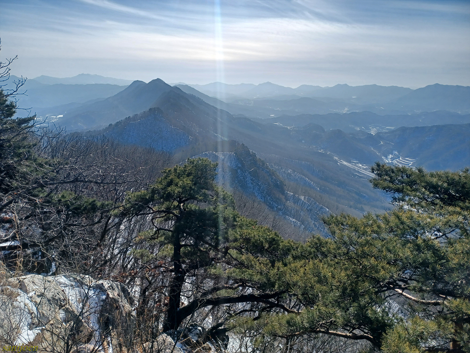왕터산 정상 이미지