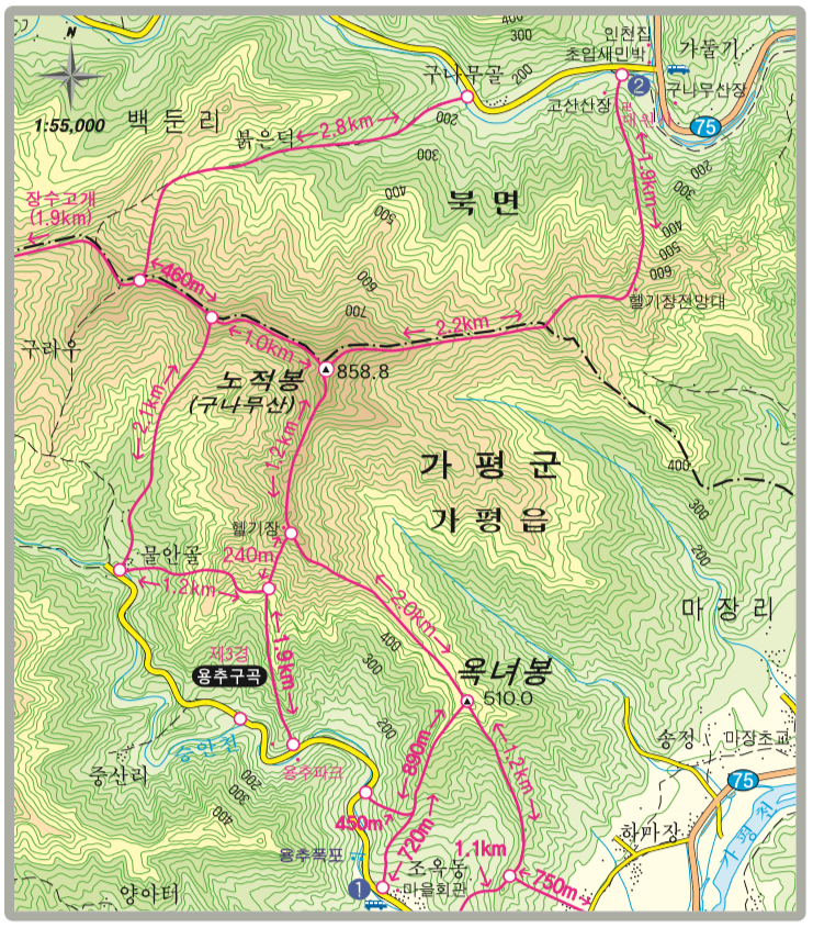 옥녀봉 전망대 이미지