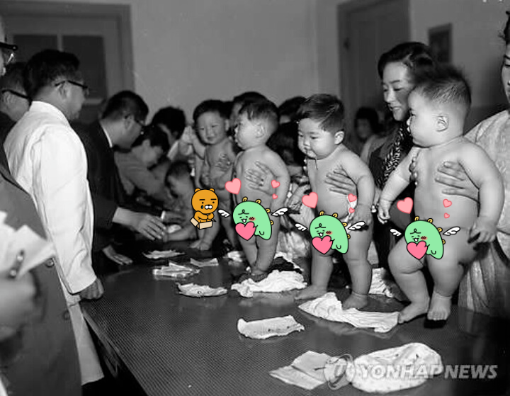 우량아 이미지