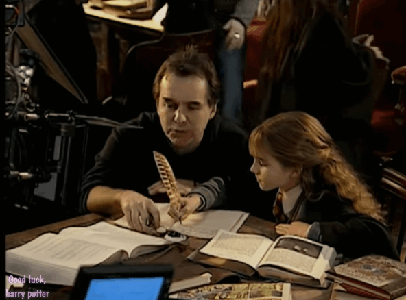 마음이 몽글몽글해지는 해리포터 비하인드짤들6.gif - 악플달면 쩌리쩌려버려 - ＊여성시대＊ 차분한 20대들의 알흠다운 공간, image size:592x438