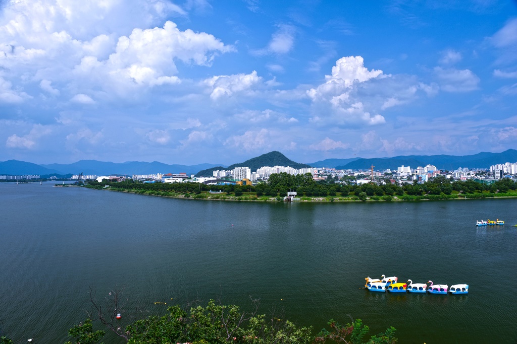 춘천시 전경 이미지