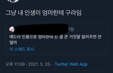 엄마한테 친 젤 큰 거짓말 말하기 ~^^ | 인스티즈