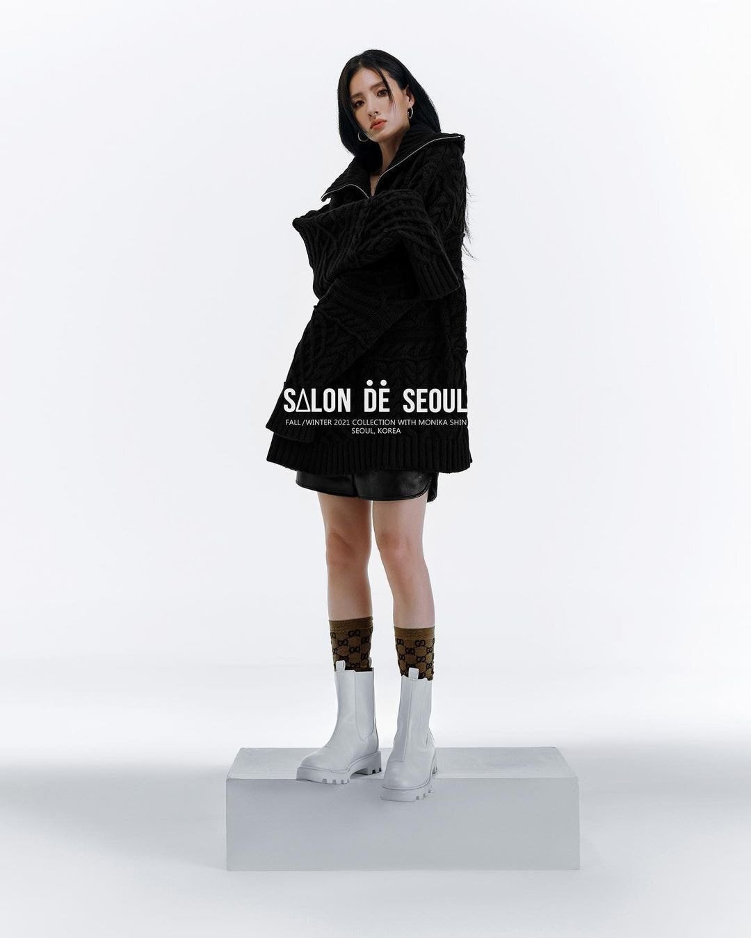 화보 진짜 잘 찍는 거 같은 스우파 모니카 (살롱드서울 F/W 룩북) | 인스티즈