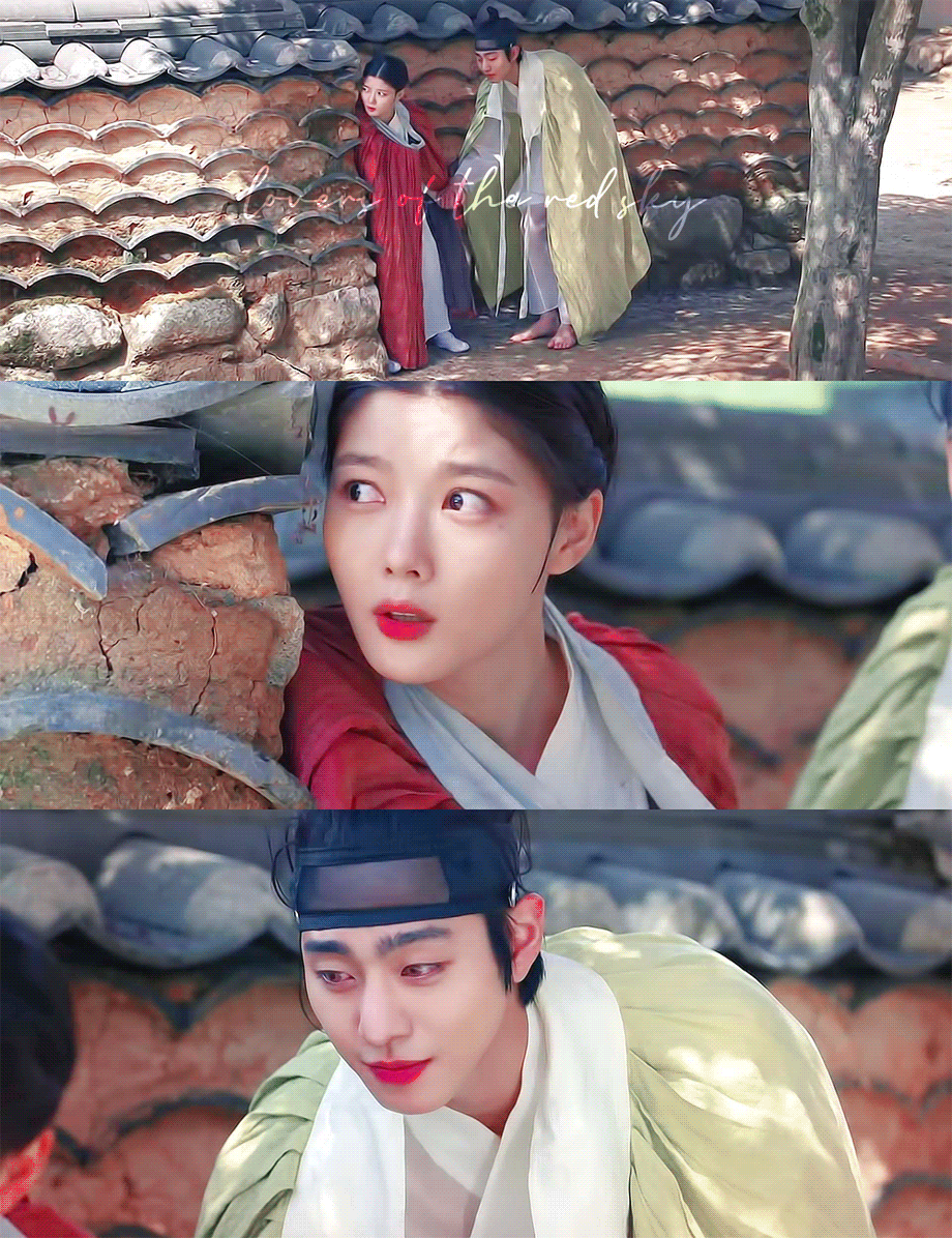 [홍천기] 자고 일어나 서로 속옷차림인데 눈도 안 보이는 저한테 뒤돌라고 하네요 | 인스티즈