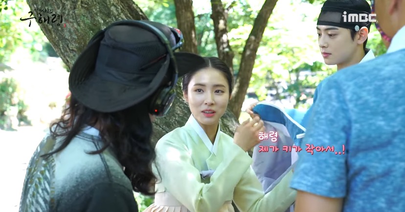 차은우랑 키차이 때문에 고민인 신세경 | 인스티즈