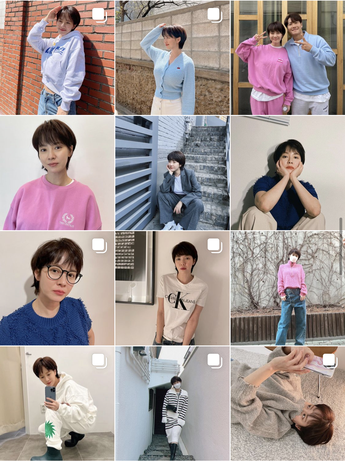 요즘 스타일리쉬해졌다고 입소문이 자자한 배우 송지효 인스타 피드 사진들 | 인스티즈