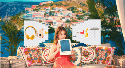 디자이너의 레이아웃 부심이 느껴지는 흔한 아이돌 신곡 뮤비.jpgif | 인스티즈