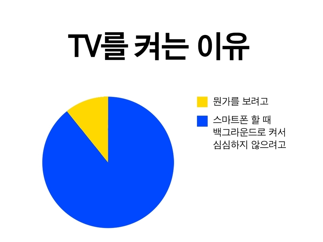 요즘 사람들이 TV 켜는 이유.jpg | 인스티즈