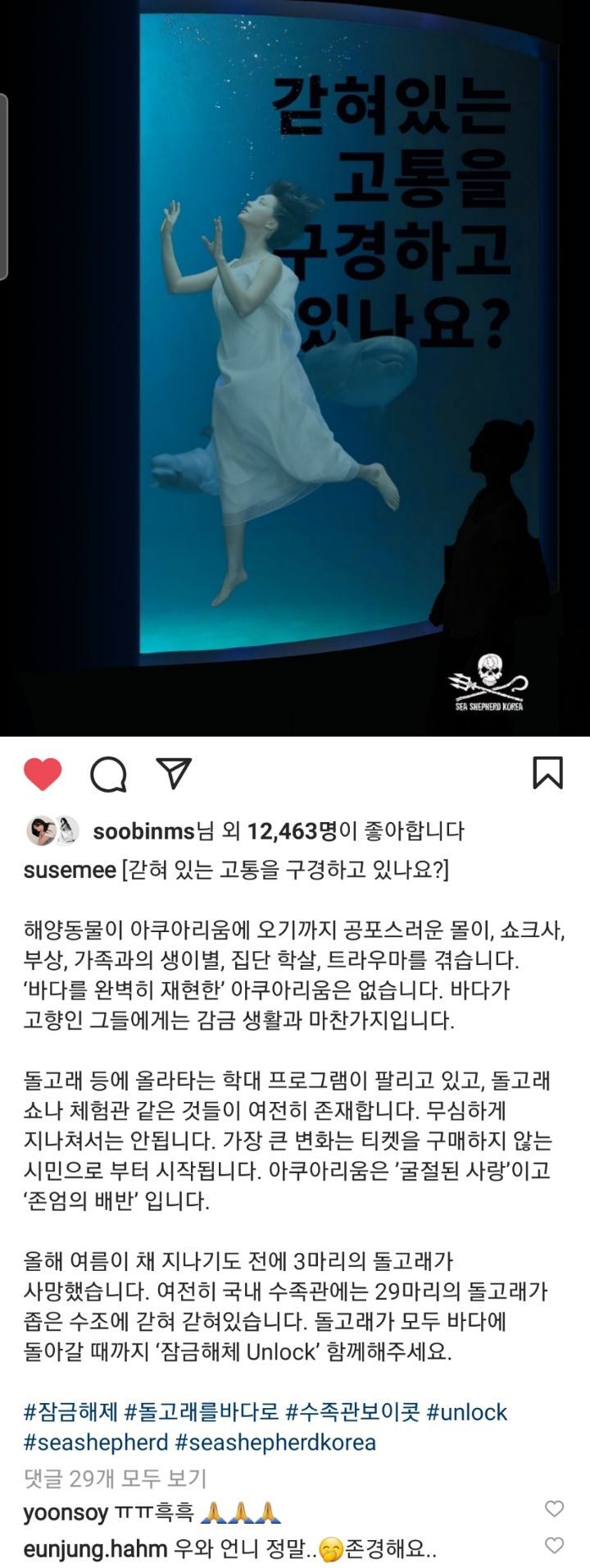 선한 영향력을 보여주는 배우 임세미의 인스타 피드 | 인스티즈