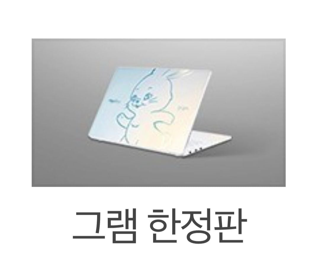 뉴진스 LG 그램 한정판 상세컷 (색상, 스티커 디자인) | 인스티즈