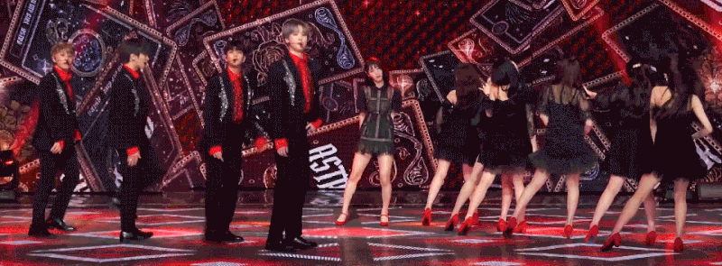 여남 아이돌 합동무대 중 레전드로 꼽히는 오마이걸&아스트로 - 분홍신 | 인스티즈