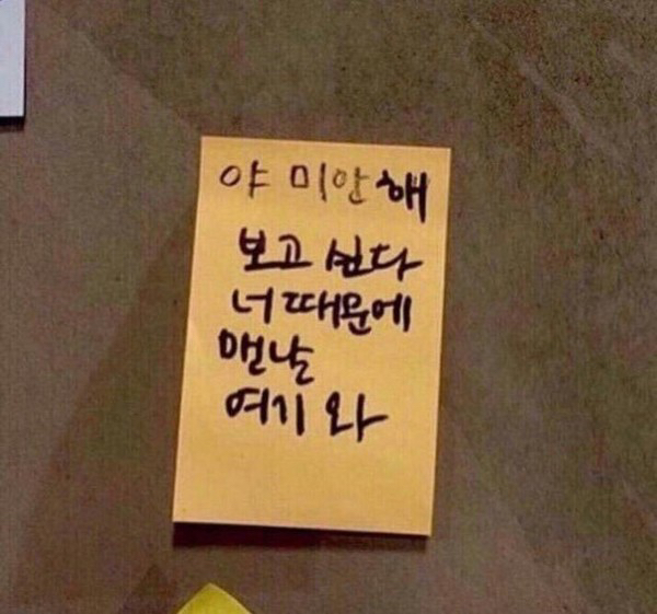 얼레벌레 편지짤 티키타카 문자짤 피시방 짤 주차하지마세요짤 등등...jpg | 인스티즈