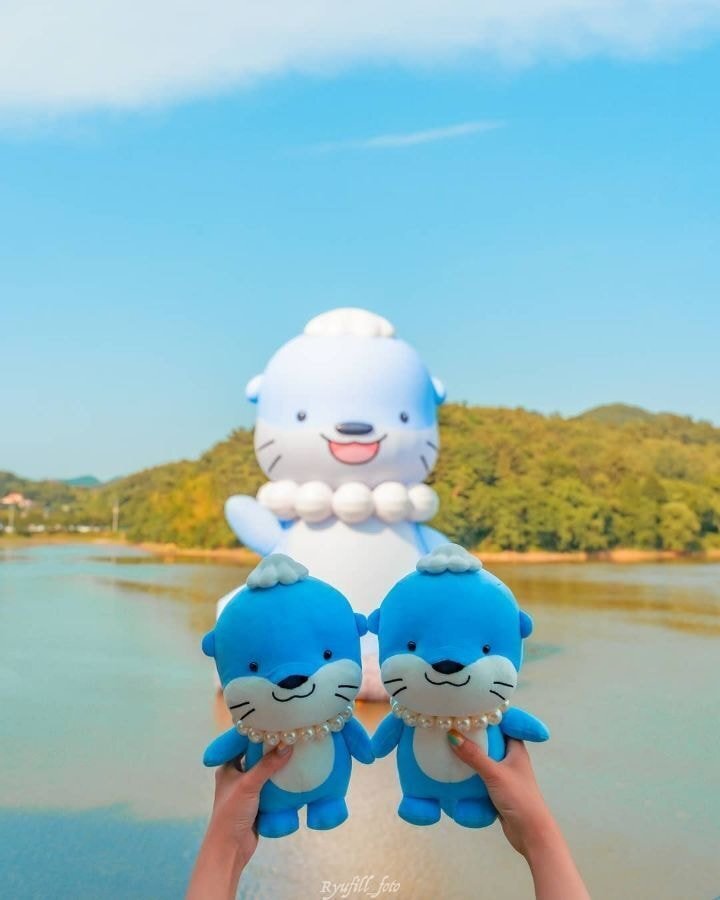 바꾸고 귀엽다고 반응 좋은 진주시 마스코트 캐릭터.jpg (ft.부내) | 인스티즈