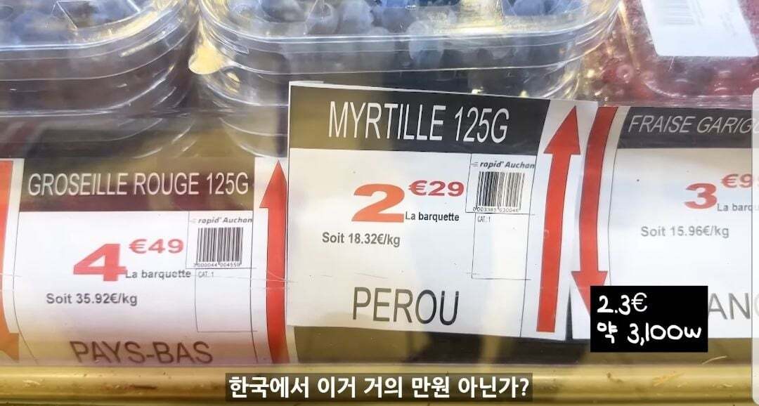 찐프랑스인 파비앙이 알려주는 프랑스 마트 물가 | 인스티즈