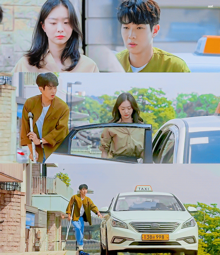 그 해 우리는에서 거의 매회 센스 있다고 언급 많은 교복~캠퍼스~오피스를 넘나드는 최우식X김다미 사계절 시밀러 룩.gifs | 인스티즈