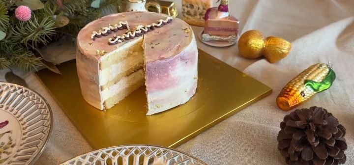 신세경이 크리스마스 기념으로 만든 케이크 | 인스티즈