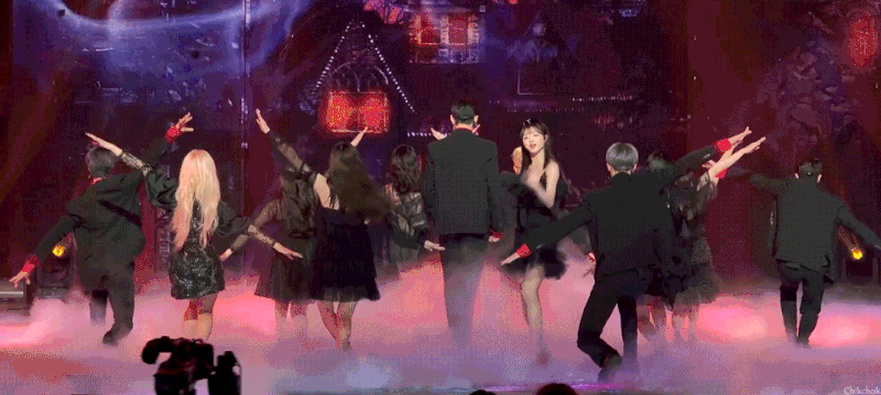 여남 아이돌 합동무대 중 레전드로 꼽히는 오마이걸&아스트로 - 분홍신 | 인스티즈