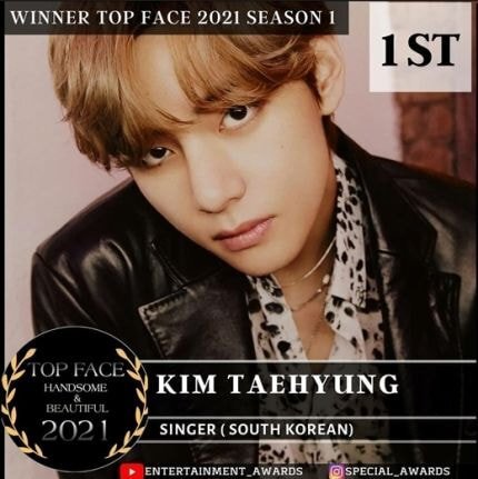 3대 미인점을 모두 소유하고 있는 남자, 세계 미남 1위 뷔 | 인스티즈