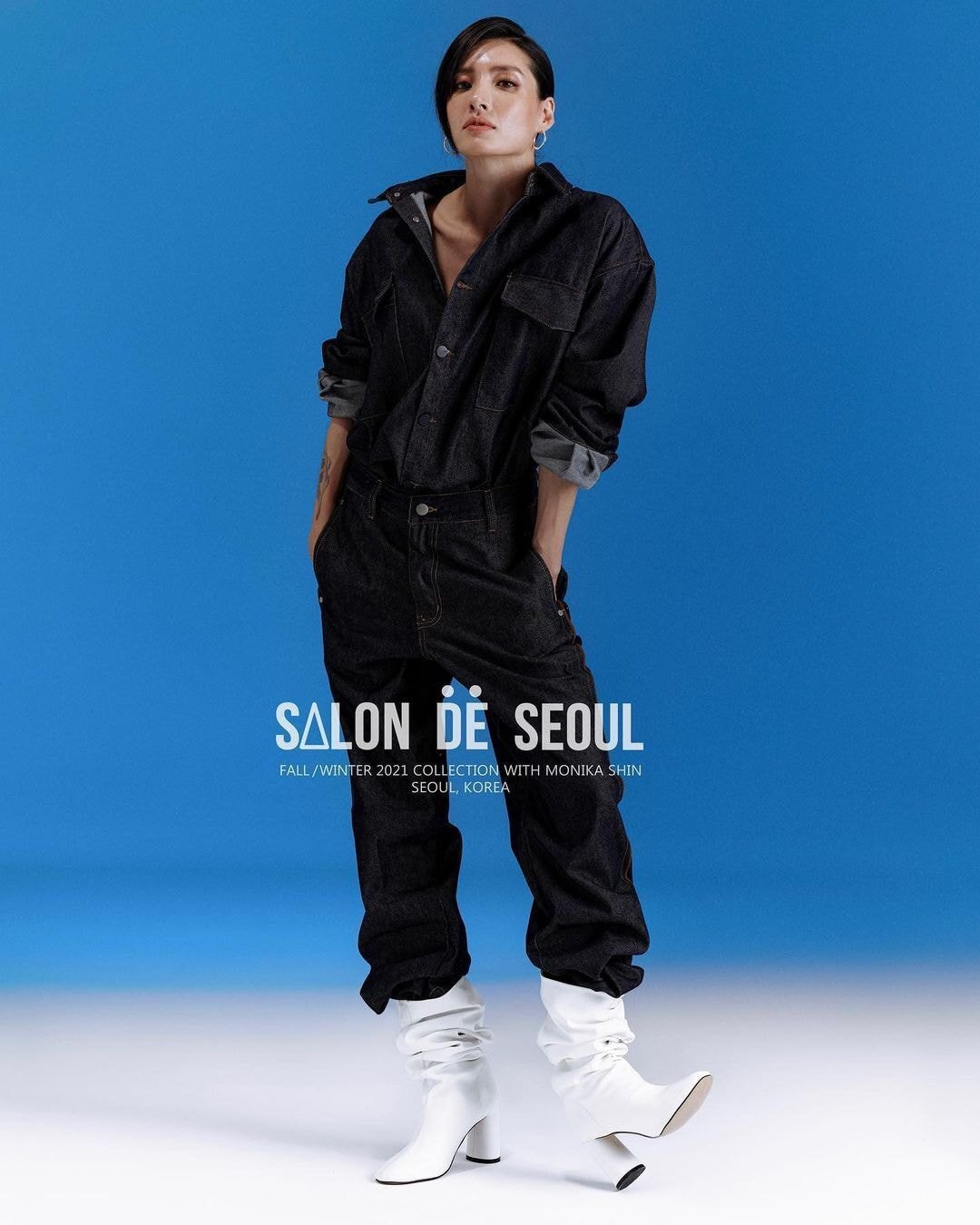 화보 진짜 잘 찍는 거 같은 스우파 모니카 (살롱드서울 F/W 룩북) | 인스티즈