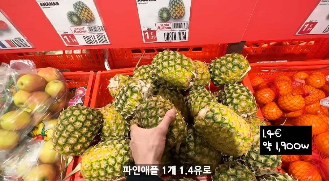찐프랑스인 파비앙이 알려주는 프랑스 마트 물가 | 인스티즈