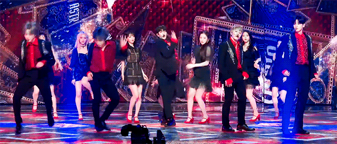 여남 아이돌 합동무대 중 레전드로 꼽히는 오마이걸&아스트로 - 분홍신 | 인스티즈