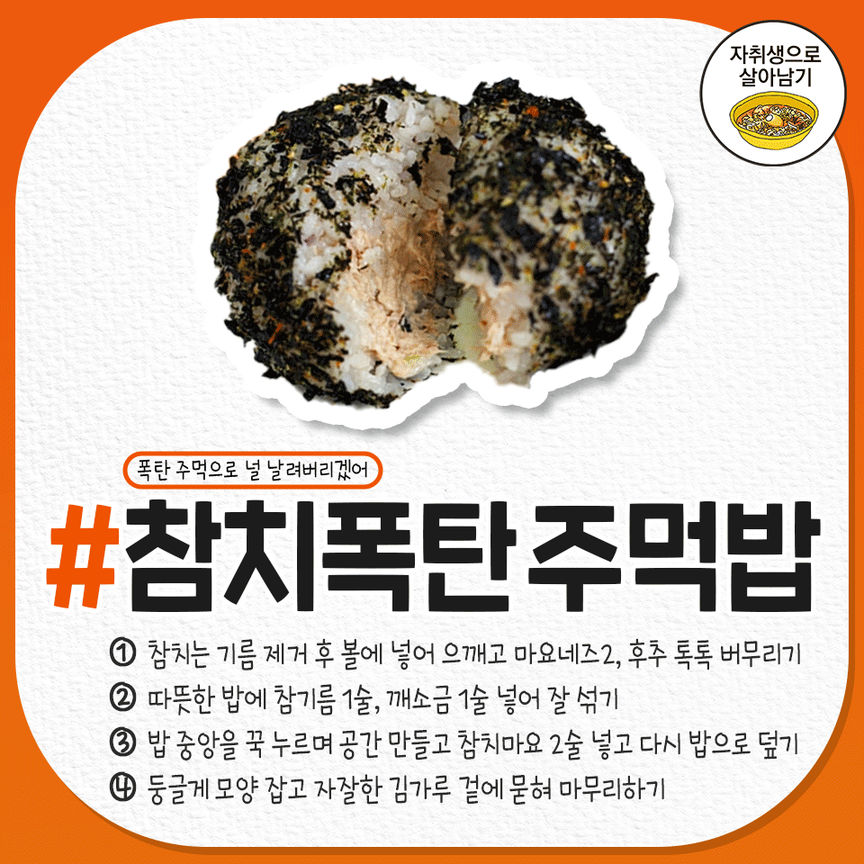 주먹밥 레시피 모음 | 인스티즈
