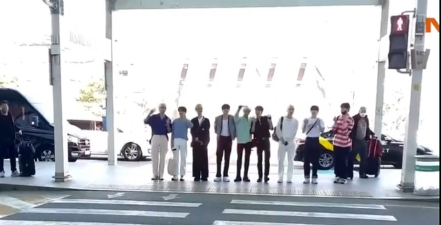 공항 가셨다가 갑자기 아이돌 된 할아버지 | 인스티즈