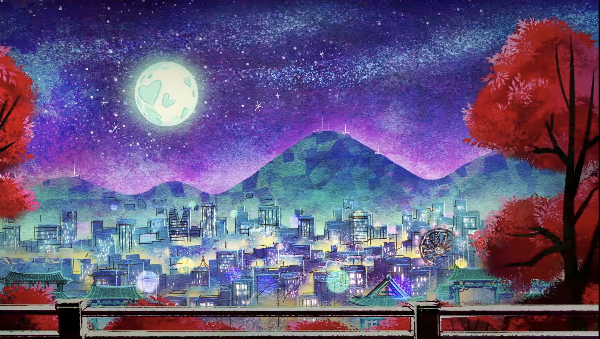 디즈니가 묘사한 서울 남산 | 인스티즈