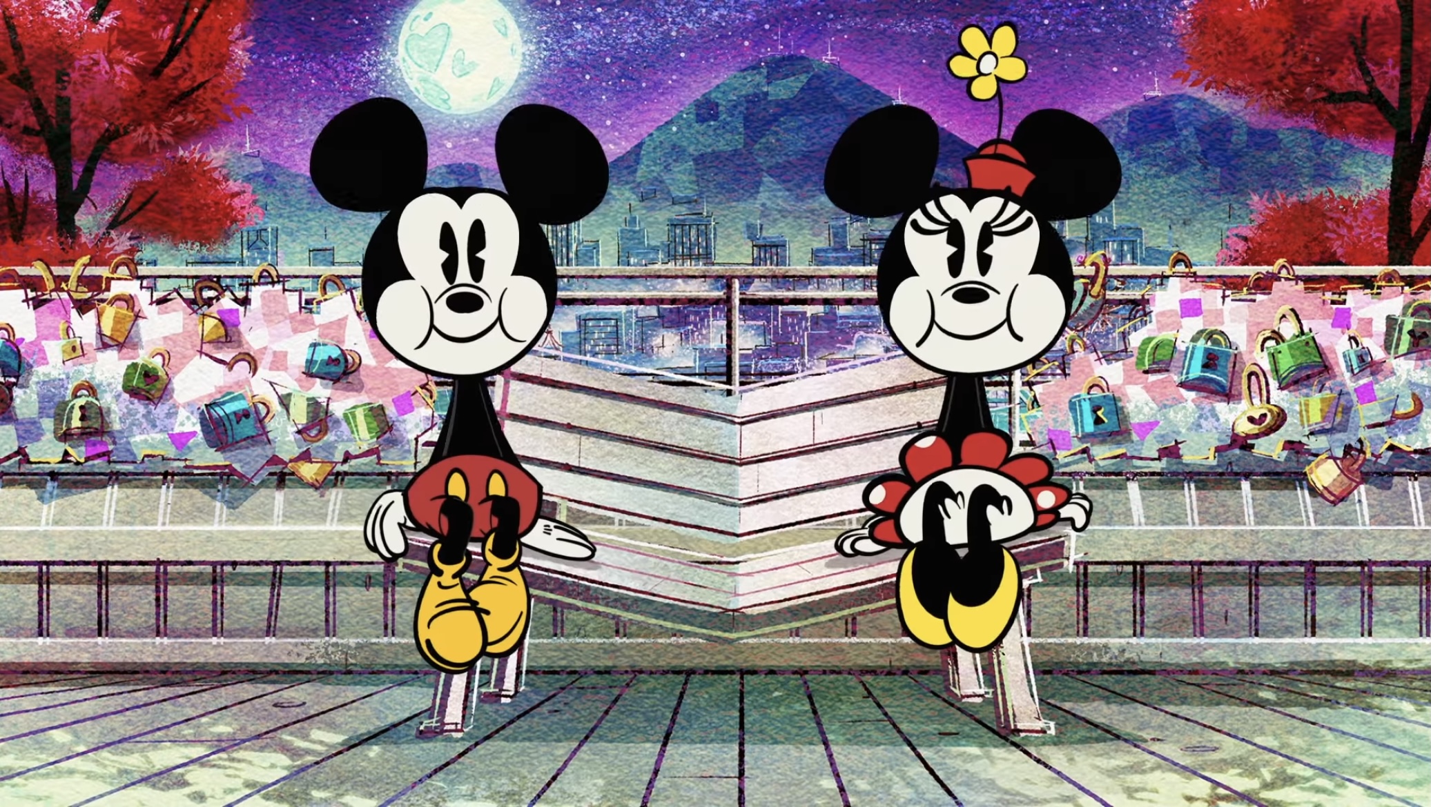 디즈니가 묘사한 서울 남산 | 인스티즈