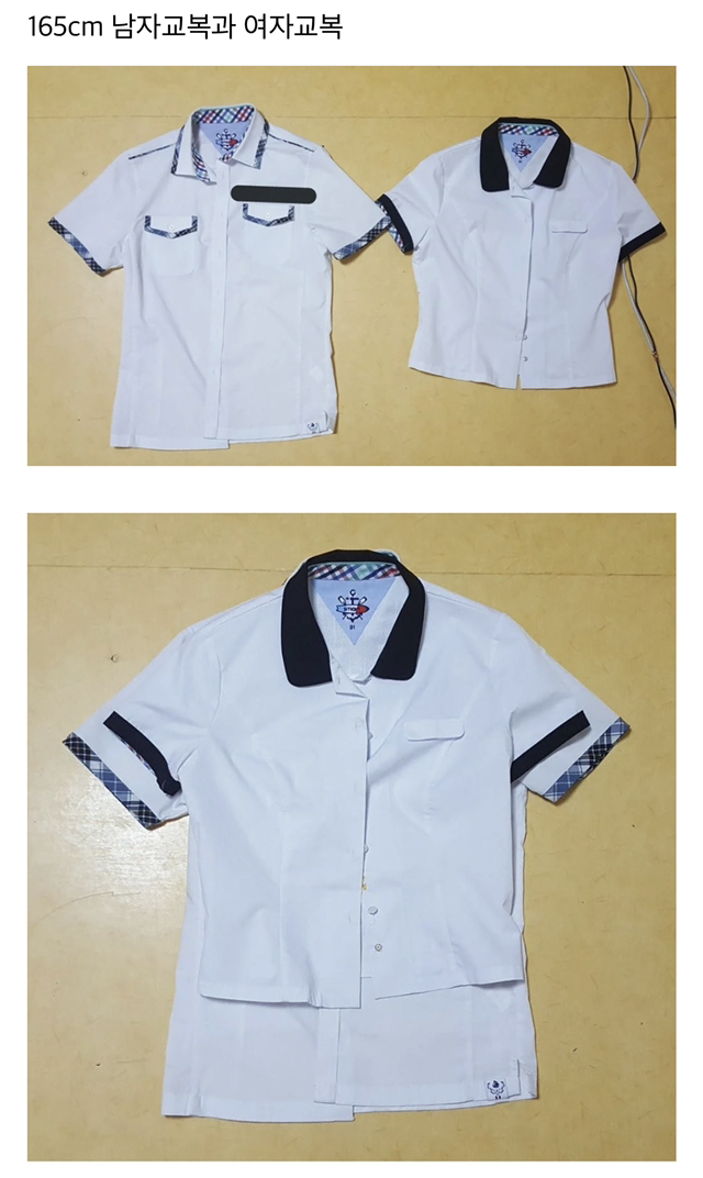 진짜 왜 이렇게 만드는 건지 모르겠는 여자 하복 블라우스 | 인스티즈