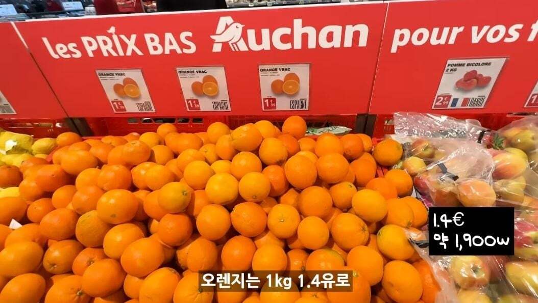 찐프랑스인 파비앙이 알려주는 프랑스 마트 물가 | 인스티즈