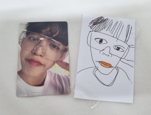 나 원우 에스쿱스 포카교환했는데 사기 당한줄 그림연습 다른곳에다가 하시라고요.twt | 인스티즈