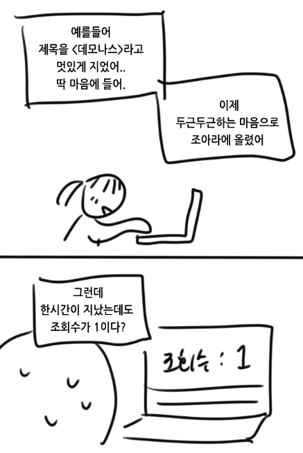 눈물나는 자기 어필 제목과 조회수의 상관관계.twt (feat.로판) | 인스티즈