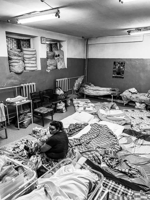 병원 폭격 위험으로 인해 열약한 대피소에 있어야 하는 우크라이나 신생아들과 어린이 암환자들 | 인스티즈