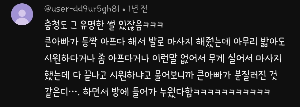 충청도 사투리 영상에 달린 웃긴 댓글 모음 | 인스티즈