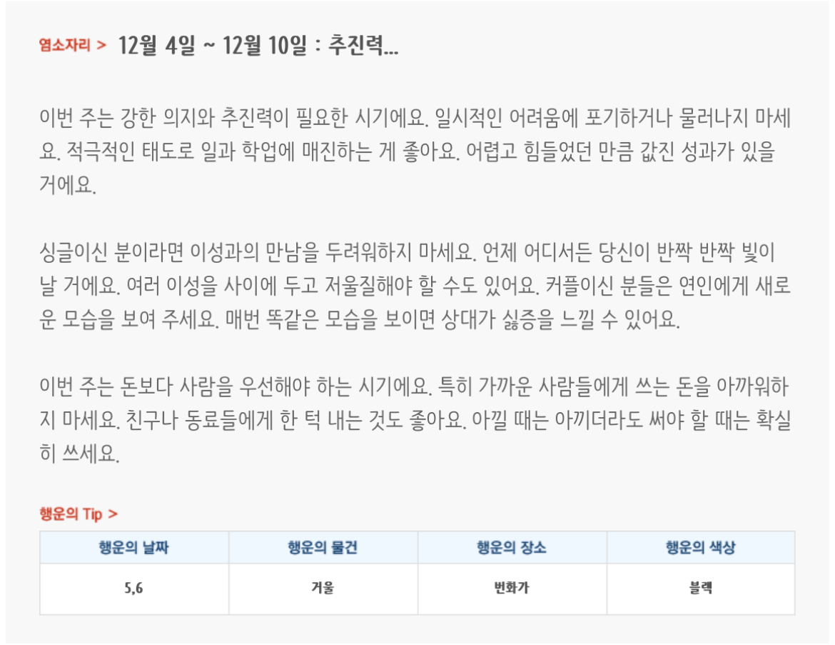 미리보는 12월 1주차 별자리운세 | 인스티즈