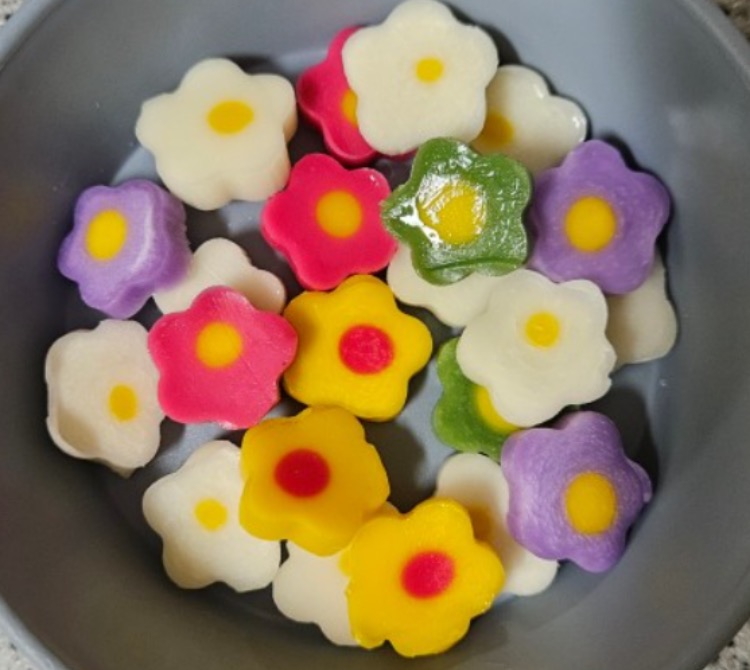 꽃모양 떡국떡 jpg | 인스티즈