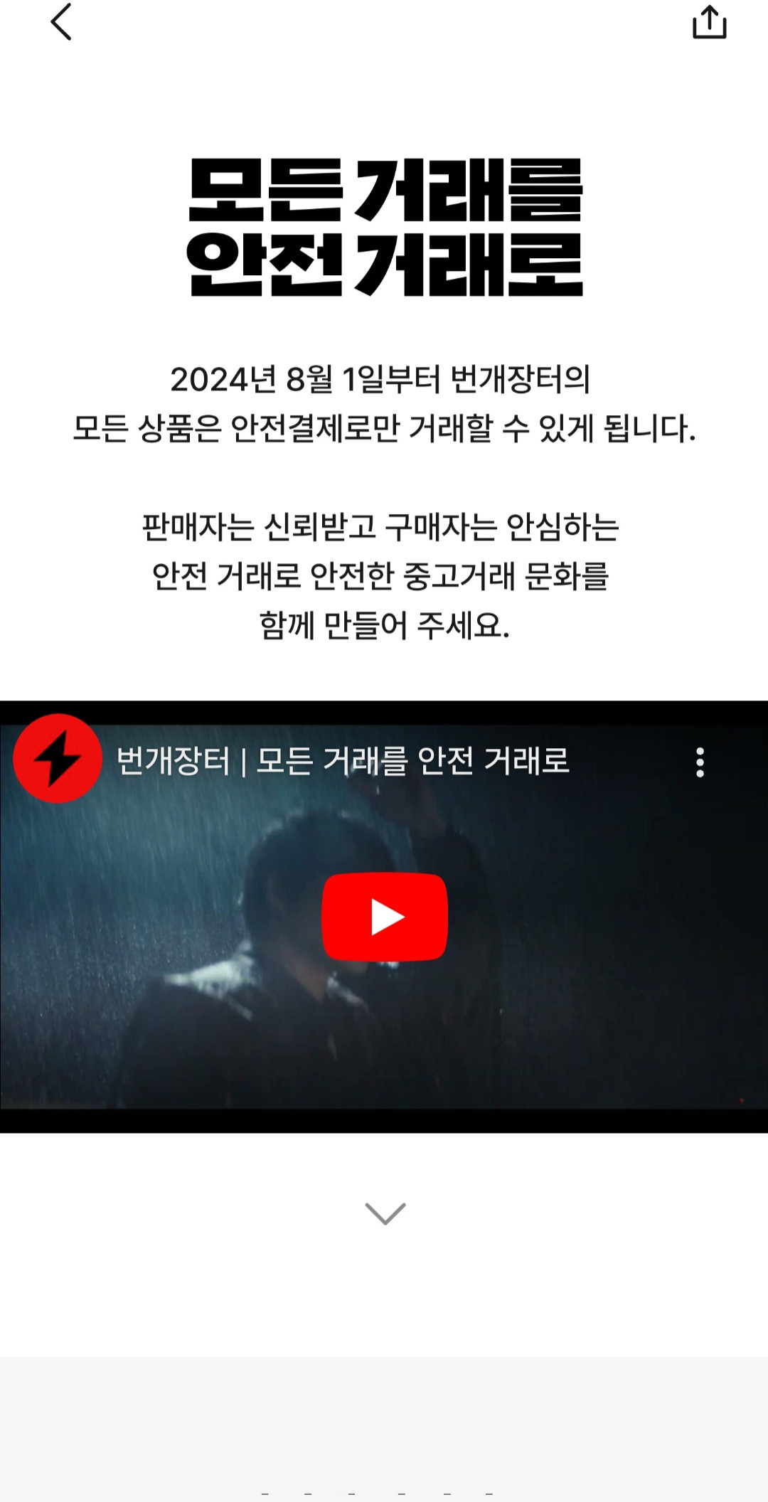 8월 1일부터 안전결제(번개페이)로만 거래 가능하다는 번개장터, 근데 수수료를 판매자한테 물림 - 🚀 이슈늬우스 - 방석 위로 모여라