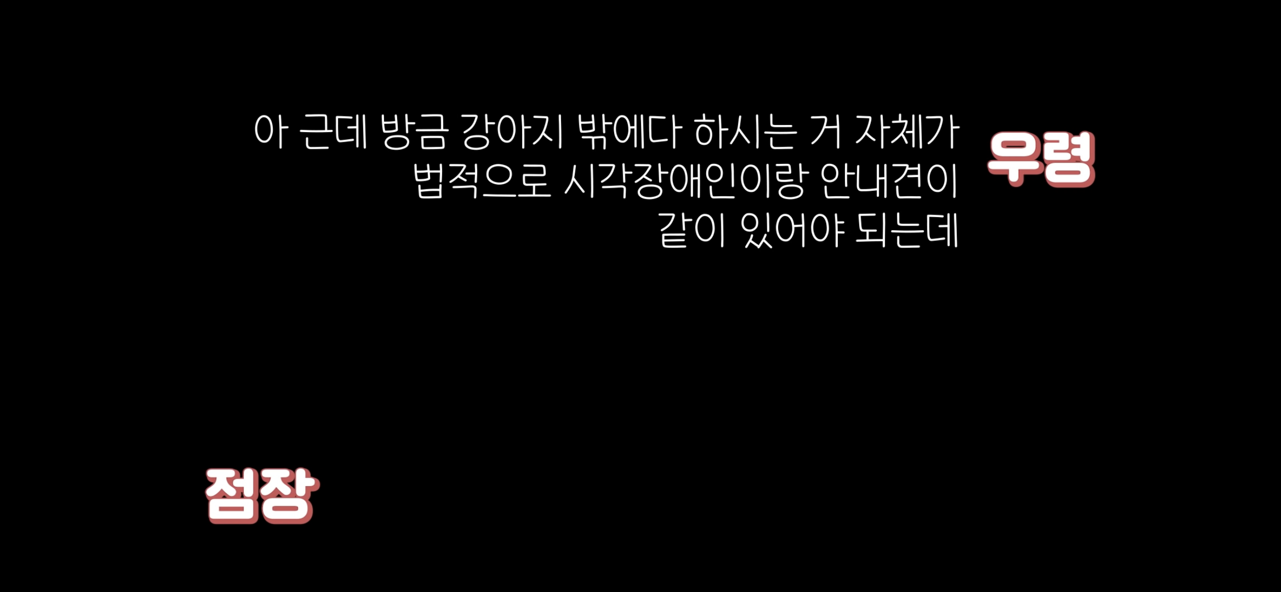 아직도 안내견 거부하는 식당 | 인스티즈