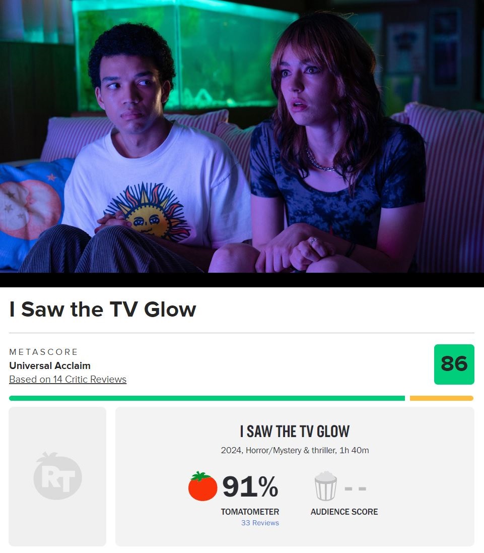 A24 호러 신작, 선댄스영화제 호평작 I Saw the TV Glow 첫 예고편 | 인스티즈