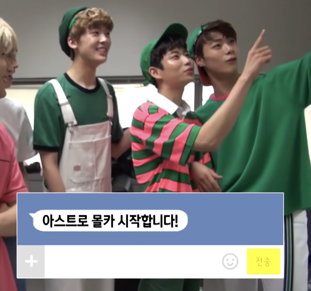 아스트로 신인시절 멤버가 사고쳤을때 차은우 반응.jpg | 인스티즈