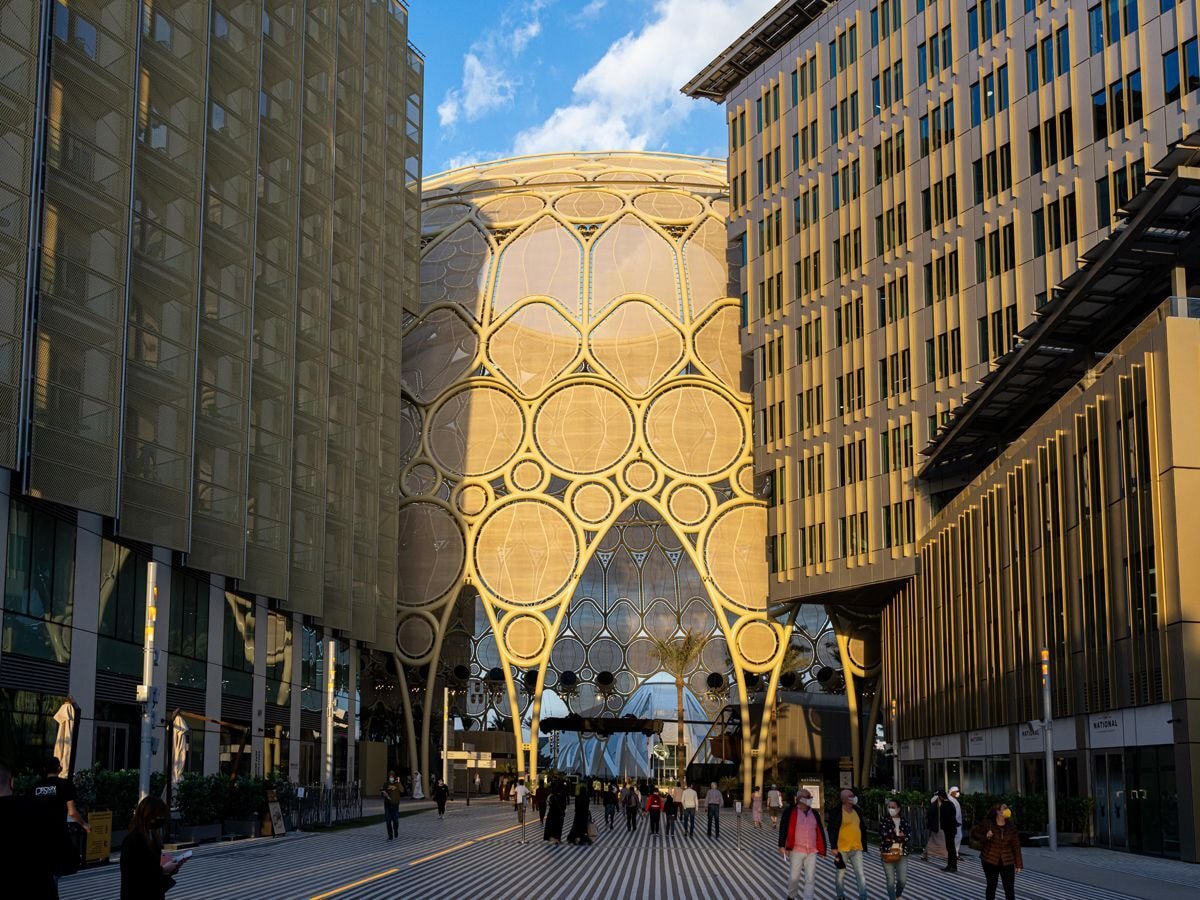 현재 전시 중인 2020 두바이 엑스포의 규모.JPG | 인스티즈