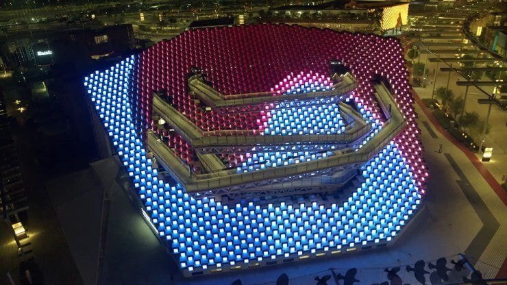 현재 전시 중인 2020 두바이 엑스포의 규모.JPG | 인스티즈