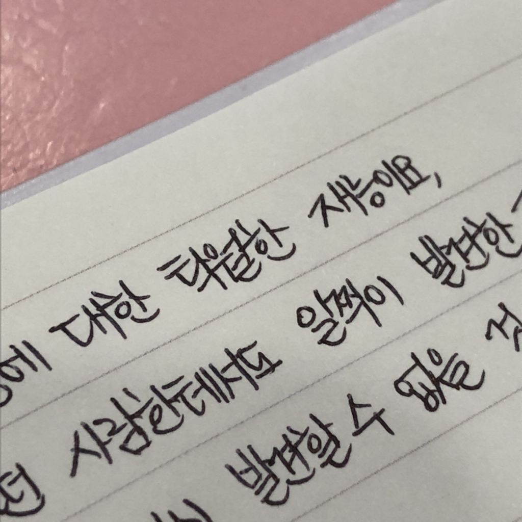 내가 가진 특이한 글씨체 보여주자 | 인스티즈