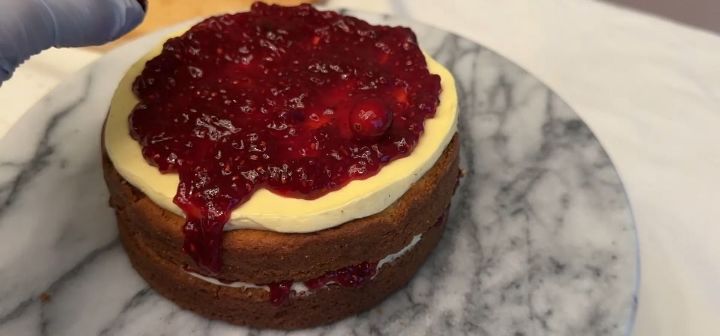 신세경이 크리스마스 기념으로 만든 케이크 | 인스티즈