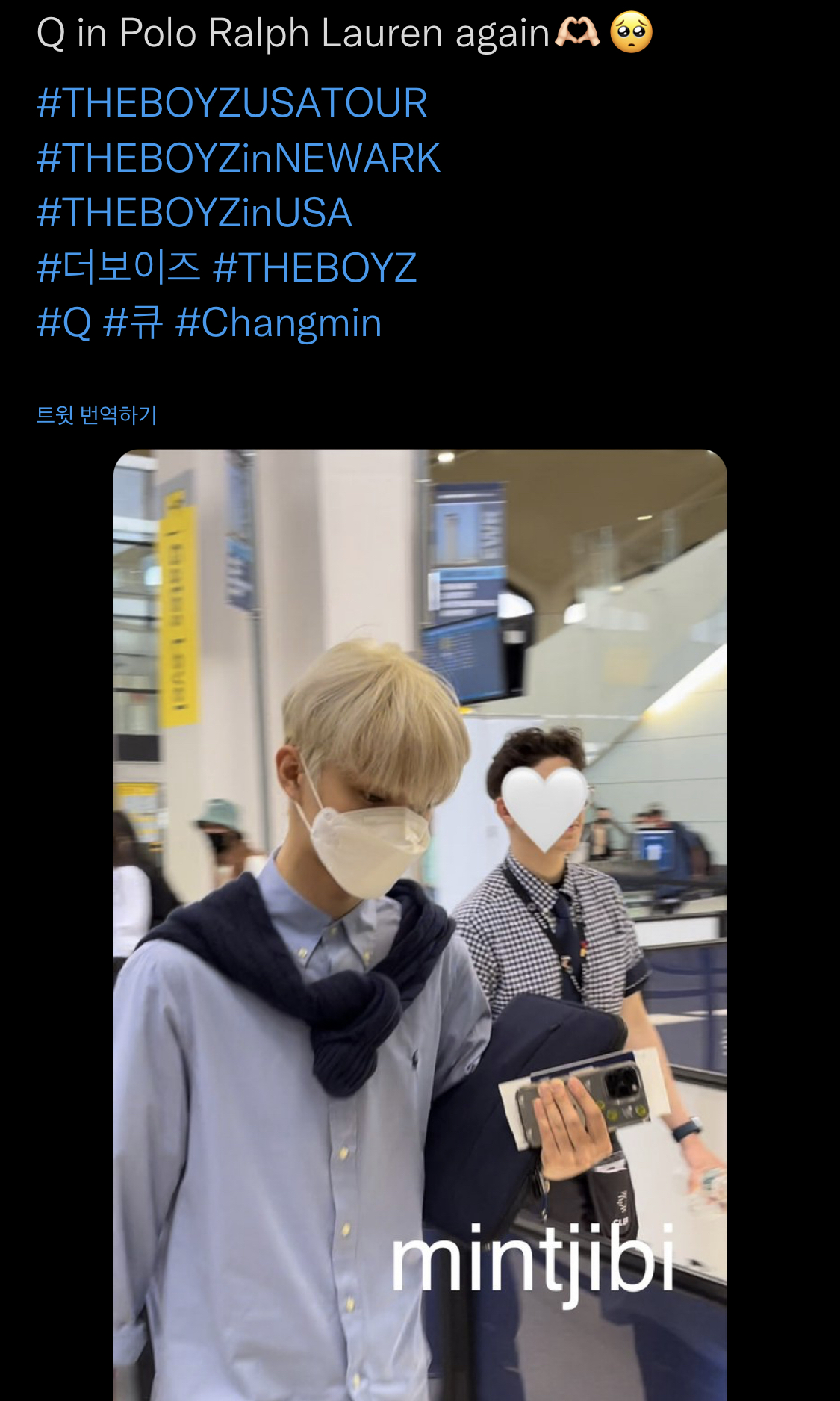 외국팬들에게만 사진을 허용했다는 아이돌 소속사.twt (추가) | 인스티즈