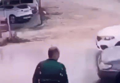 무단횡단 함부로 하면 안되는 이유..gif | 인스티즈