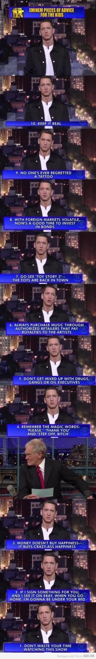 에미넴의 충고 10가지 | 인스티즈