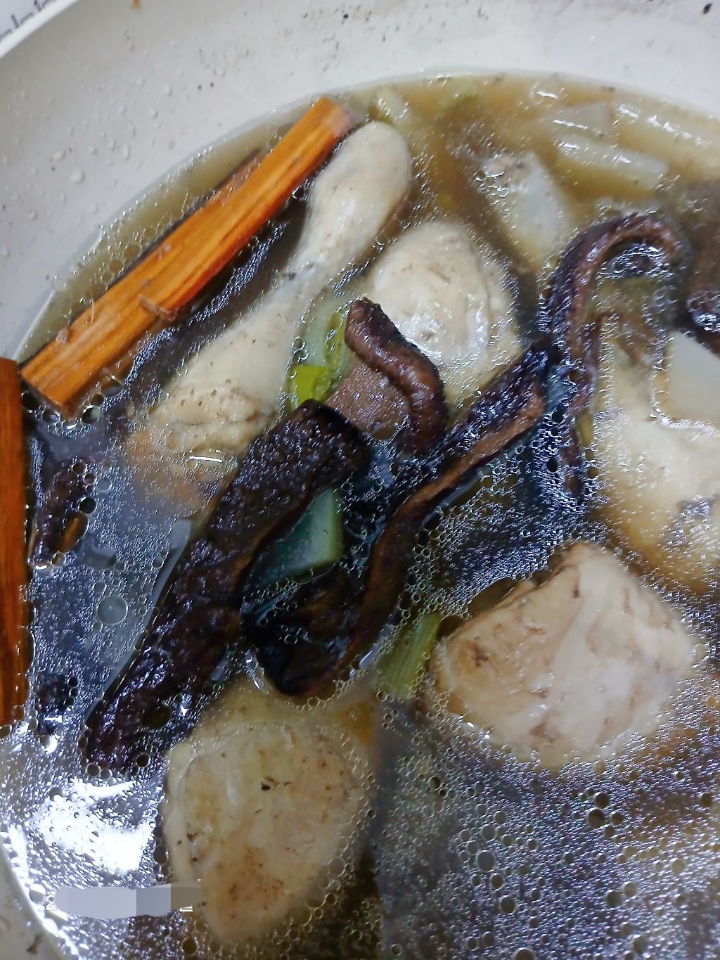 능이버섯 닭곰탕